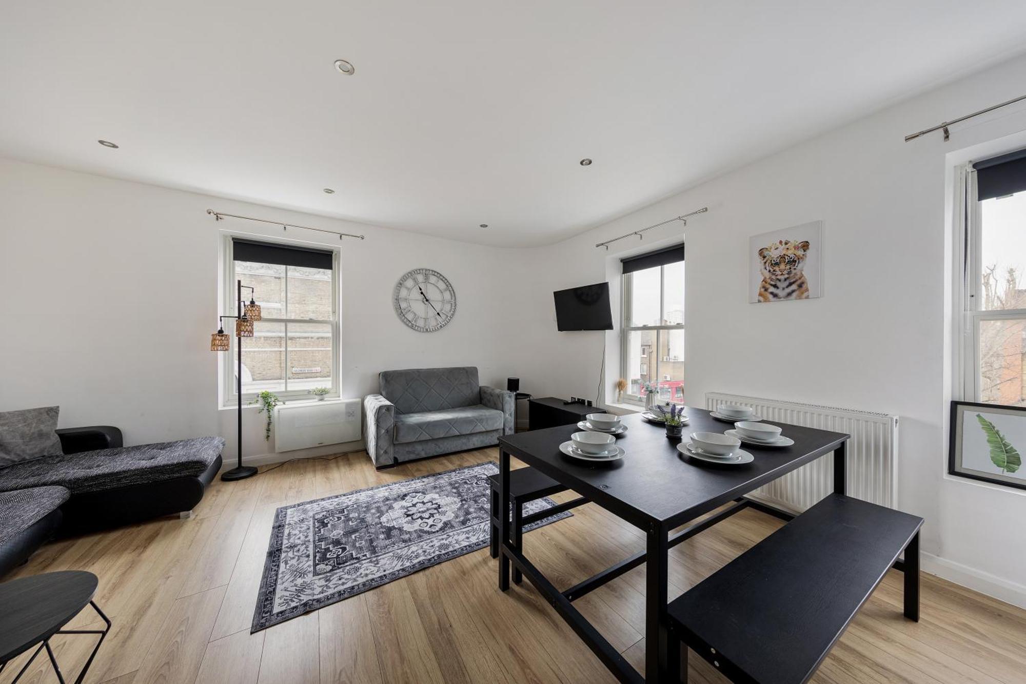 Apartament Relaxing 1-bed Haven Near Battersea Park *