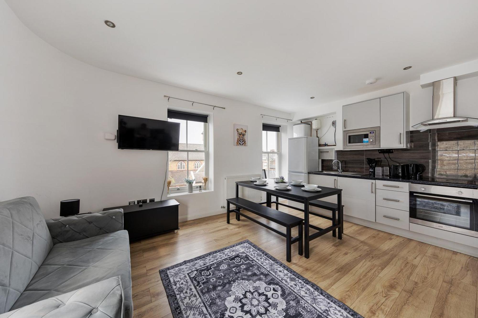 Relaxing 1-bed Haven Near Battersea Park Apartament *